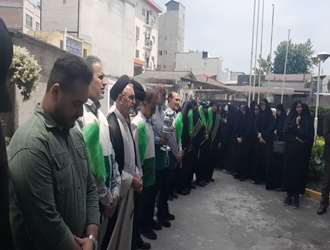 حضور خادمیاران رضوی آمل در دانشکده علوم قرآنی آمل