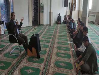 برگزاری مراسم هیئت‌الرسول در دانشکده علوم قرآنی آمل به مناسبت شهادت امام محمد باقر علیه‌السلام و سالگرد رحلت امام خمینی (ره)