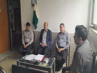 بازدید مسئول بسیج ادارات شهرستان آمل از دانشکده علوم قرآنی آمل